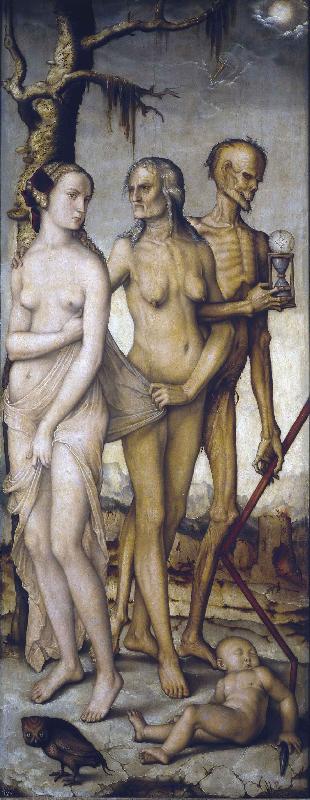 Hans Baldung Grien Three Ages of Man and Death oil painting image